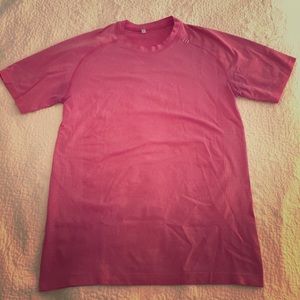 Lululemon running/exercise shirt pink